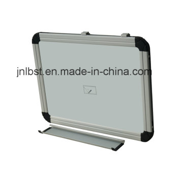 80*100 Whiteboard Drywipe Magnetic with Pen Tray and ABS Corner